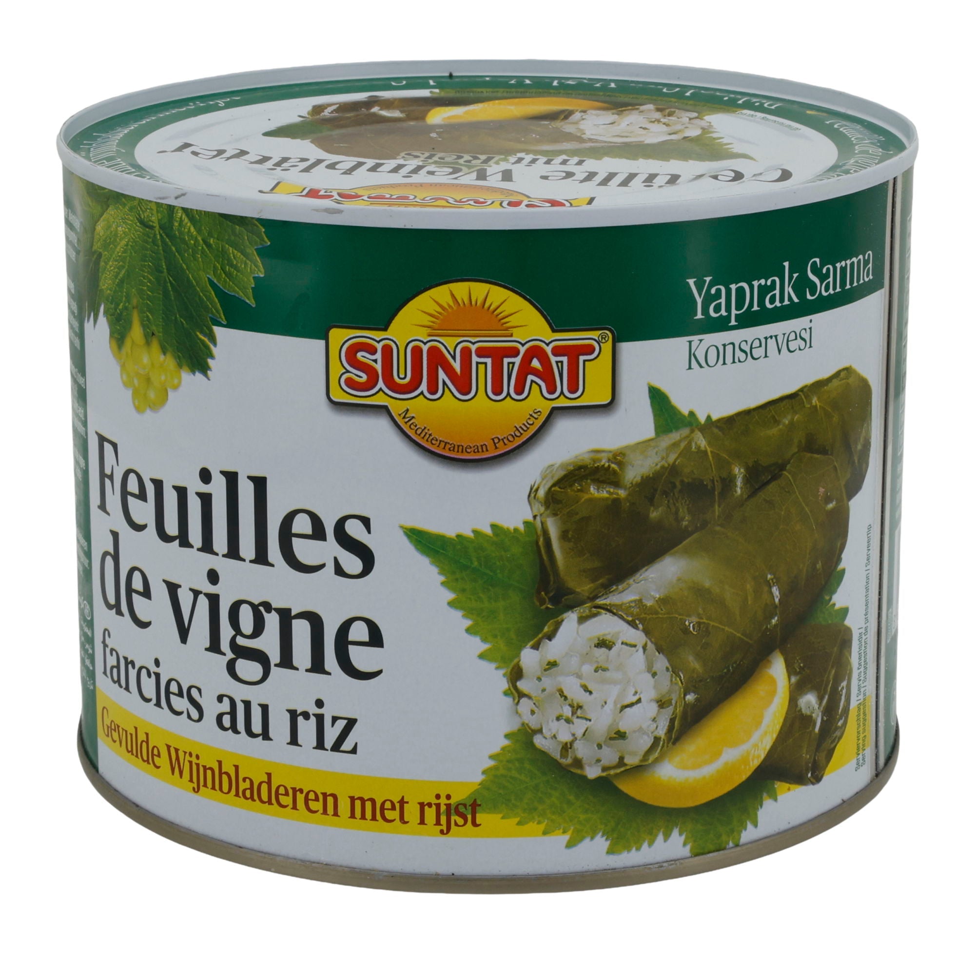 Gefüllte Weinblätter Suntat | Gemüse | Yaprak Sarma | 2 kg - Taste Your World